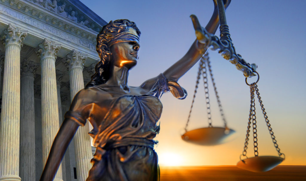 Sando Law lady justice image