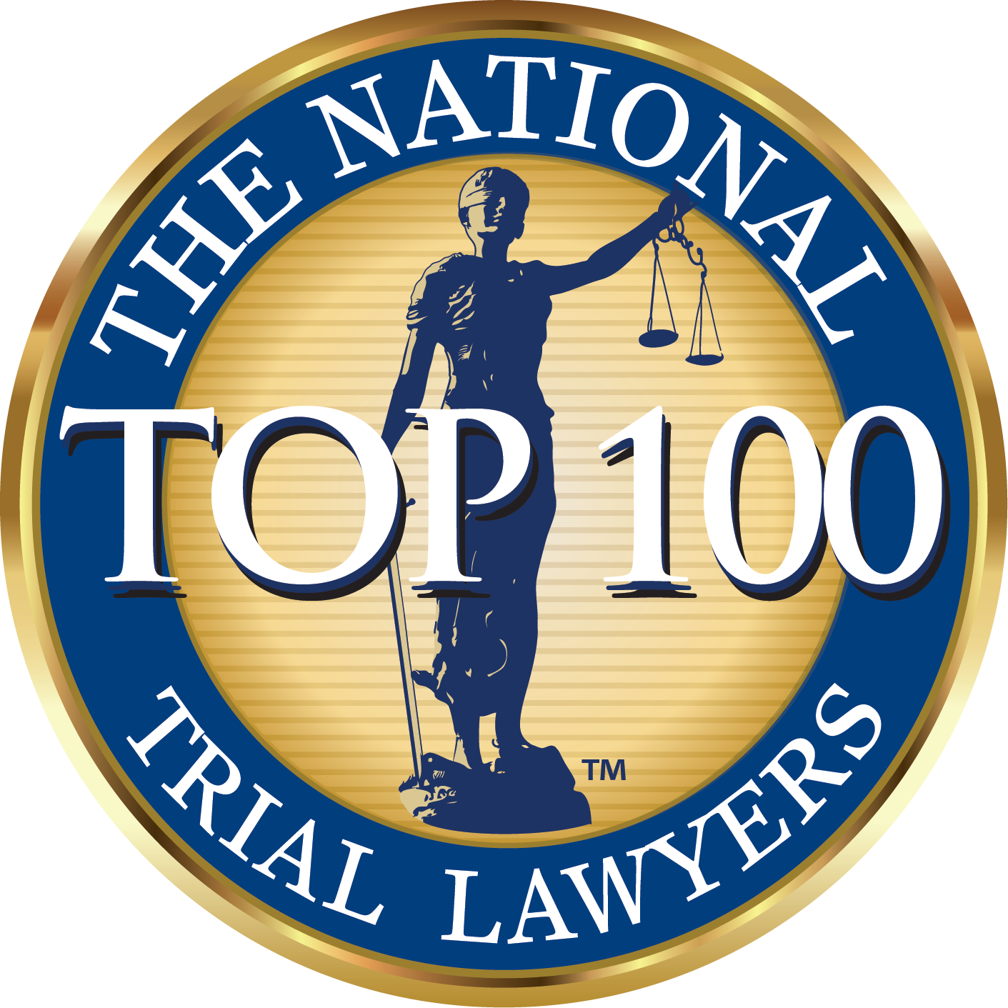 Sando Law Top 40 Under 40 Trial Lawyers Badge