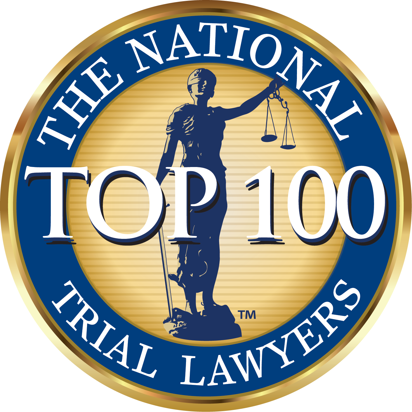 Sando Law Top 40 Under 40 Trial Lawyers Badge